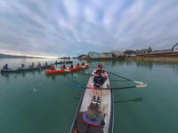 Boats or trains?  A race across The Cob