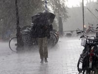Heavy rain today with patchy showers tomorrow