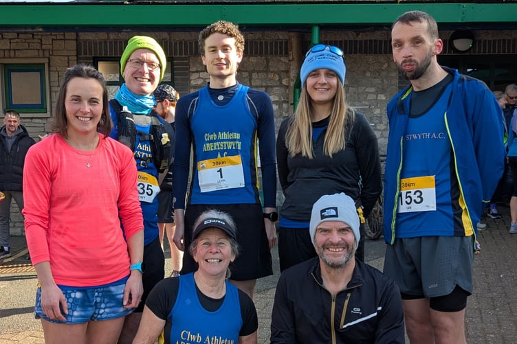 Aber AC ready to run round the lakes