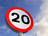 Furnace man fined for driving at twice the speed limit in 20mph zone