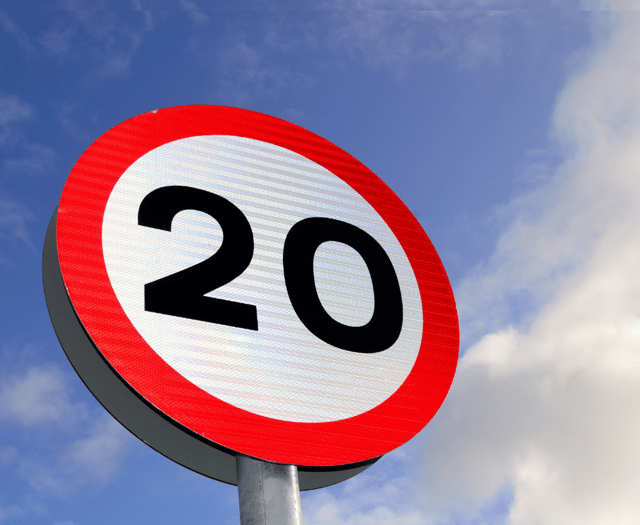20mph roads in Powys 'still under review'