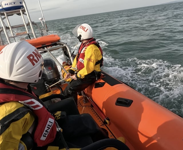 Aberystwyth lifeboat comes to aid of stricken vessel