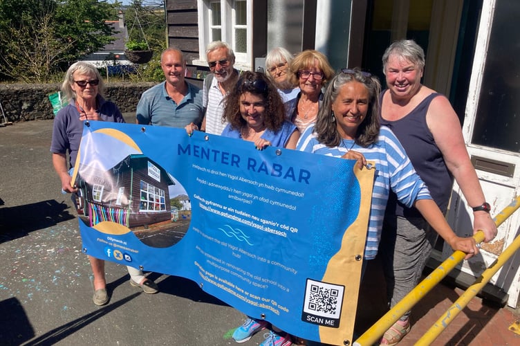 Menter Rabar Community Group members and volunteers