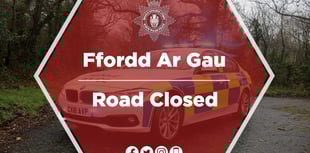 A496 closed due to police incident