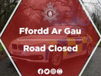 A496 closed due to police incident