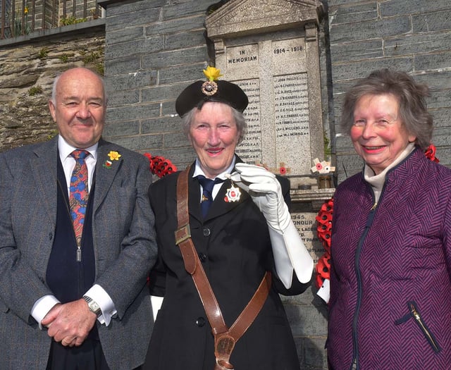 Aberdyfi's Eluned Fowles honoured for service