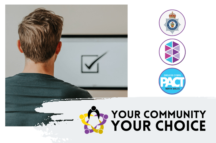North Wales OPCC - Your Community, Your Choice voting stage image