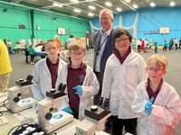 Kids celebrate Science Week in Aberystwyth