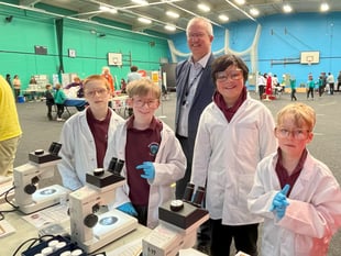 Kids celebrate Science Week in Aberystwyth