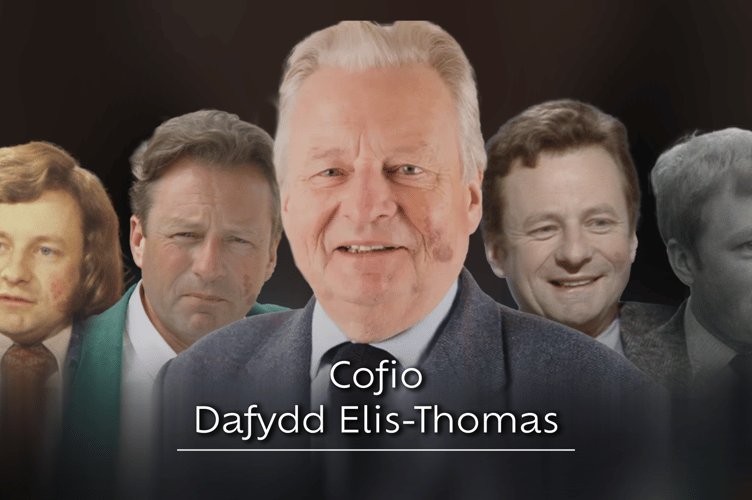 S4C image from their tribute show