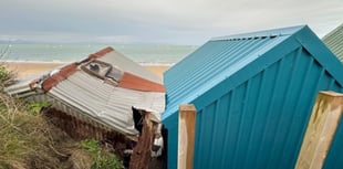Abersoch beach hut plan after storm destruction