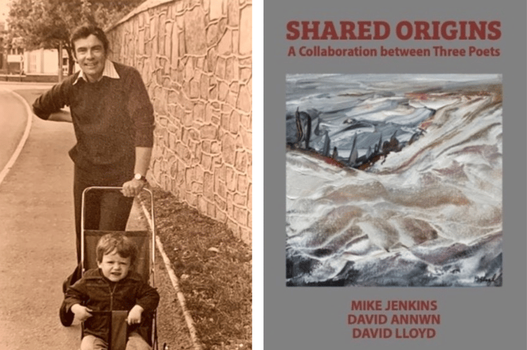 Michael Munday, left. and the book inspired by him, right