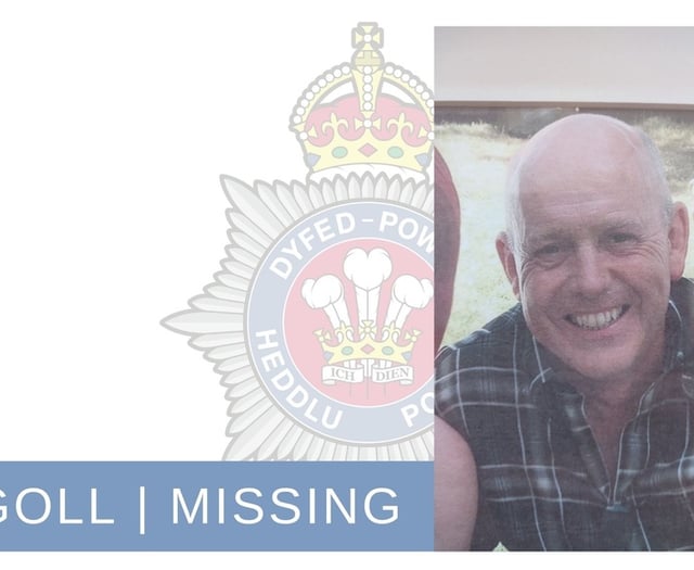 Police appeal to find missing Machynlleth man	