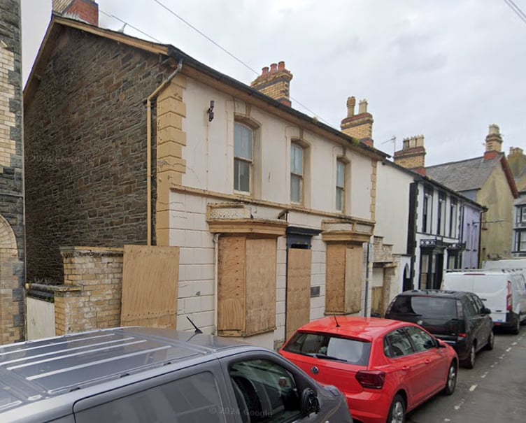 Oregon House on Powell Street in Aberystwyth