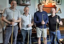 Gwynant and Rhydian win Ceredigion Snooker League doubles finals
