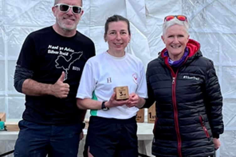 Becky Atkinson had another impressive run to finish 3rd female overall