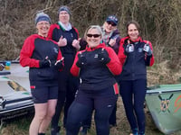 Porthmadog rowers triumph at Montford Challenge in Shrewsbury