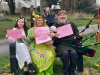 Recycled Benches Unveiled at Netpool Park