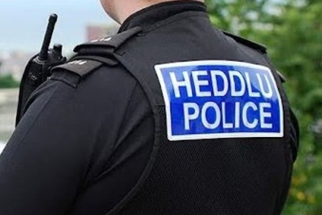 Dyfed-Powys Police stock image