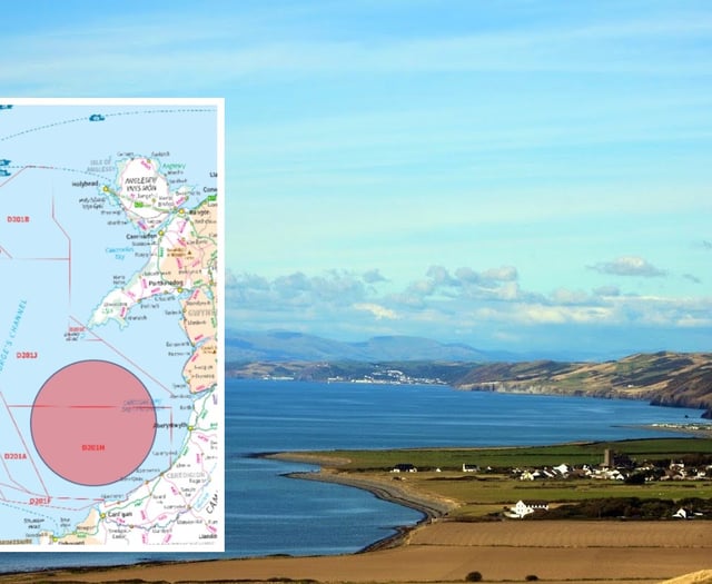 Military testing returns to Cardigan Bay danger zone