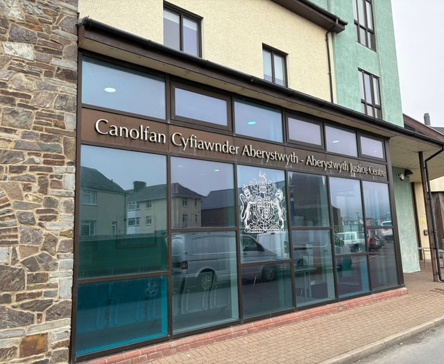 Not guilty of exposing genitals in Cardigan