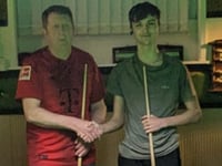 Hayward wins Division Two snooker singles title