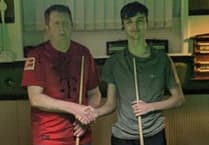 Teen snooker star triumphs at Llanarth