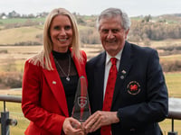 Golf stalwart Harries honoured with lifetime achievement award