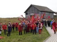 Final protest as doors close on visitor centres