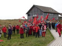 Final protest as doors close on visitor centres