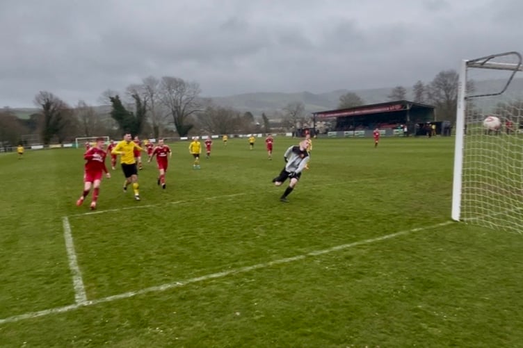Danny Brookwell gave Porthmadog the lead