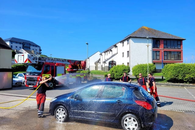 Aberystwyth fire station to host car wash for two charities