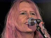 Karen Brewer's poetic night in Cardigan