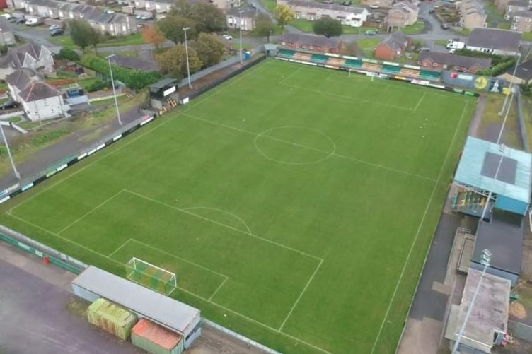 Caernarfon Town's Carling Oval ground