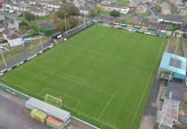 Caernarfon FC's pitch gets a facelift