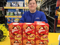 Aberystwyth businesses support foodbank Easter egg appeal