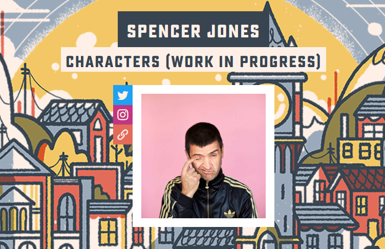 Spencer Jones is bringing his new show 'Characters' to the Machynlleth stage