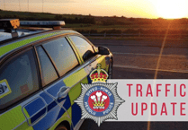 Oily road surface injures motorcyclist