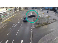 BMW driver caught doing 'donuts' around Aberystwyth roundabout