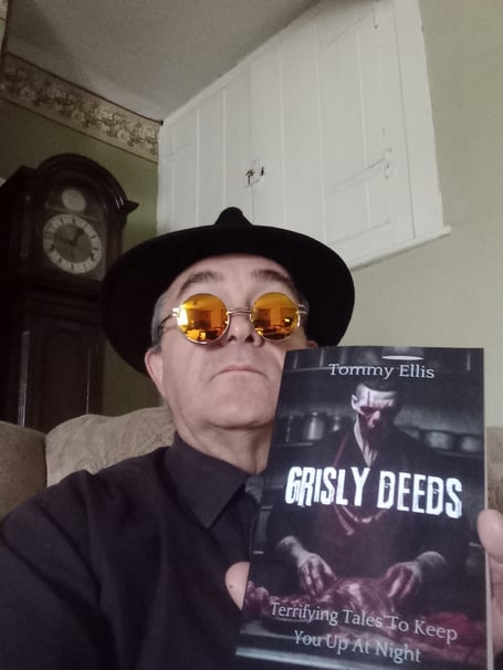 Tregaron horror writer Tommy Ellis