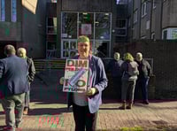 Protest as landowners summoned to court over pylon land access
