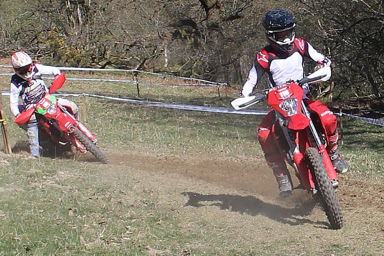 Builth Wells' Liam Ryland staying ahead of the eventual winner