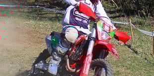 Shaun takes  Hare n Hounds expert class win