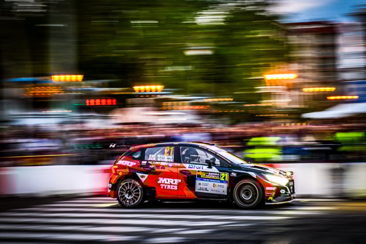 James WILLIAMS during the FIA European Rally Championship in Cordoba, Spain on April 04,2025 // @World / Red Bull Content Pool // SI202504050192 // Usage for editorial use only //