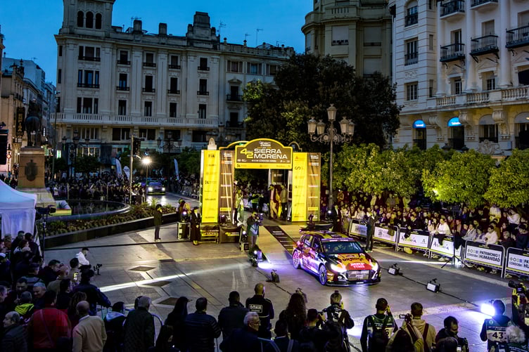 Opening Ceremony during the FIA European Rally Championship in Cordoba, Spain on April 03,2025 // @World / Red Bull Content Pool // SI202504040534 // Usage for editorial use only //