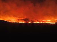 Ceredigion wildfire threatens public health