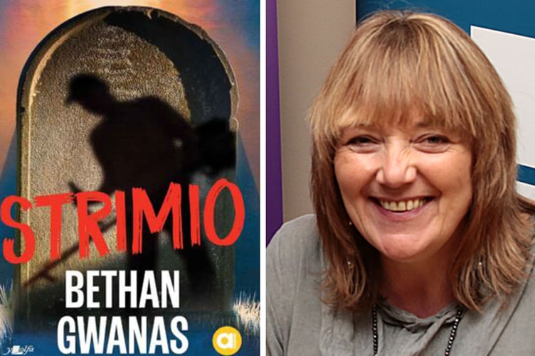 Mae Bethan Gwanas wedi cyhoeddi llyfr newydd i ddysgwyr (Y Lolfa)