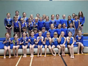 Medals galore for Aberystwyth Gymnastics Club