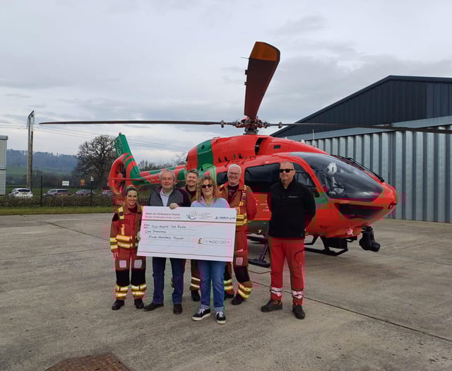 Two Hoots Tea Room raises £1,400 for charity