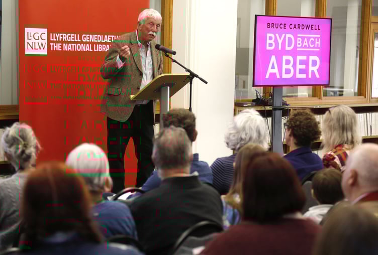 Photographer Bruce Cardwell. Photo: National Library of Wales